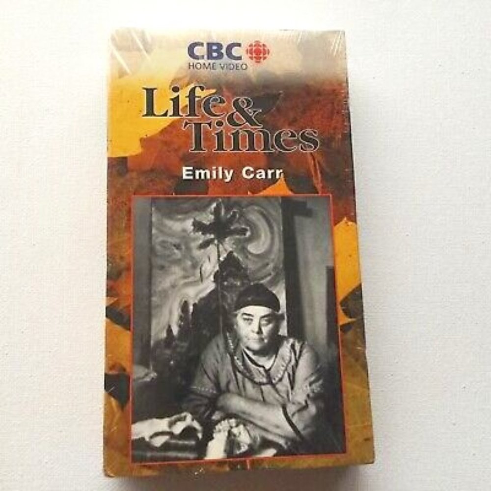 Emily Carr VHS Tape 1997 New Sealed Life and Times CBC Home Video Documentary